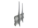 Ergotron WM - Befestigungskit (Wandmontage) - für Flachbildschirm - flaches Profil XL - Aluminium, Stahl - Silber - Bildschirmgröße: von 106,7 cm (ab 42")