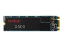 SanDisk X600 - SSD - verschlüsselt - 128 GB - intern - M.2 2280 - SATA 6Gb/s - Self-Encrypting Drive (SED)