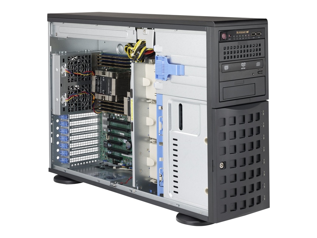 Supermicro SC745 BAC-R1K23B-SQ - Tower - 4U - E-ATX