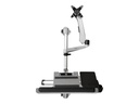 StarTech.com WALLSTSI1 Computer-Workstation für die Wandmontage - Beweglicher Monitorarm - Tastaturarm - Sitz-Steh-Schreibtisch - Befestigungskit (Stange, Maushalterung, Handgelenkkissen, Federarm, Wandmontagehalterung, Tastatur-Tablett, Monitorhalterung, Wandmontagehalterung mit Befestigungsplatte, Schwenkarm mit Logo, 2 Schwenkarme, Mausfach, Mausablage-Halterungsplatte, EVA-Mauspad)