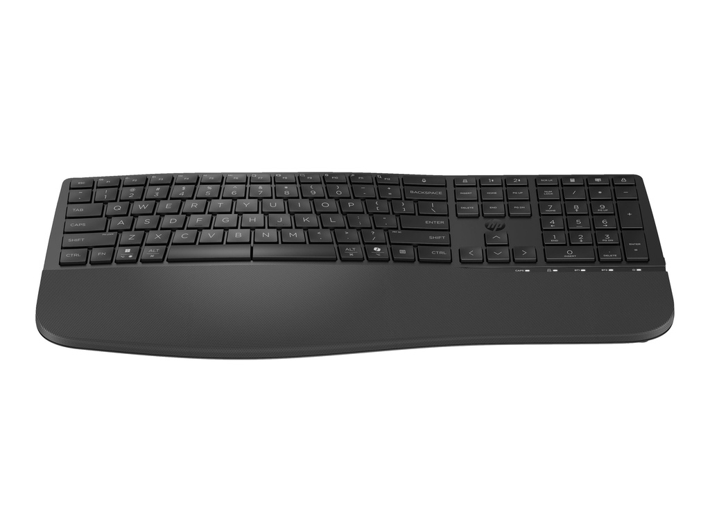 HP 685 - Tastatur - Dual Mode, 3-Zonen-Layout, Multi-Device, 23 programmierbare Tasten, OS Auto-Detection, flacher Tastenhub