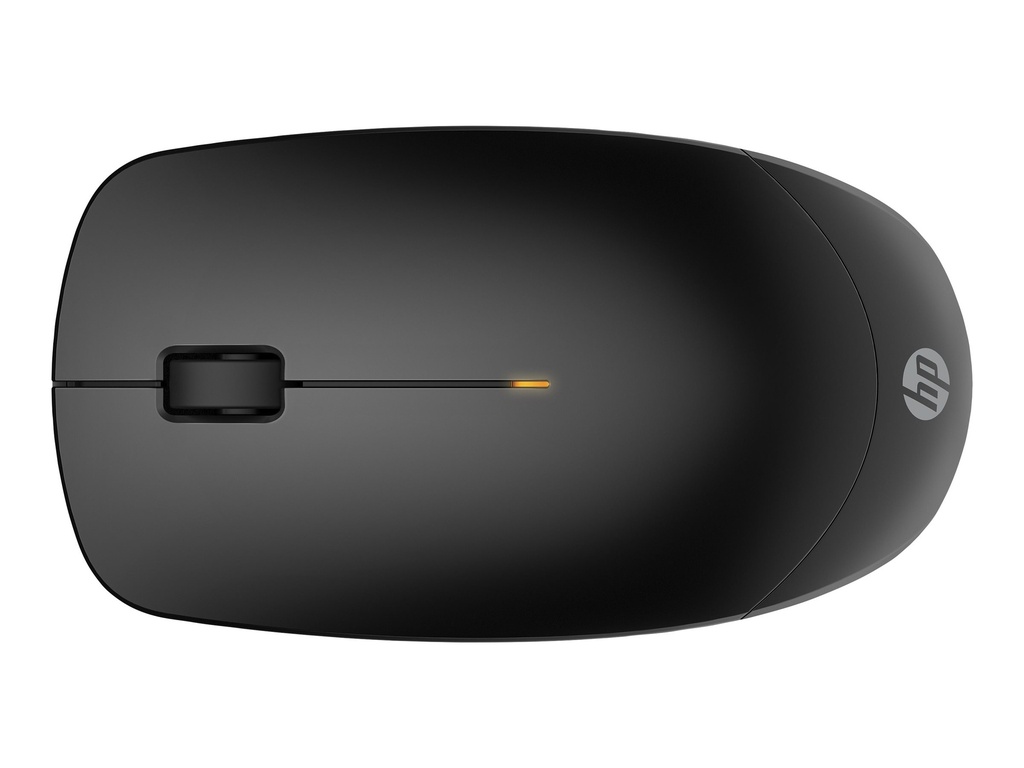 HP 235 Slim - Maus - optisch - 3 Tasten - kabellos - 2.4 GHz - kabelloser Empfänger (USB)