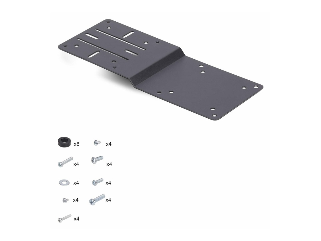 StarTech.com VESA Mounting Bracket for NUC/Thin Clients/Docking Stations - Montagekomponente (2 VESA-Befestigungshalterungen)