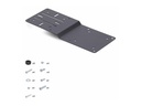 StarTech.com VESA Mounting Bracket for NUC/Thin Clients/Docking Stations - Montagekomponente (2 VESA-Befestigungshalterungen)