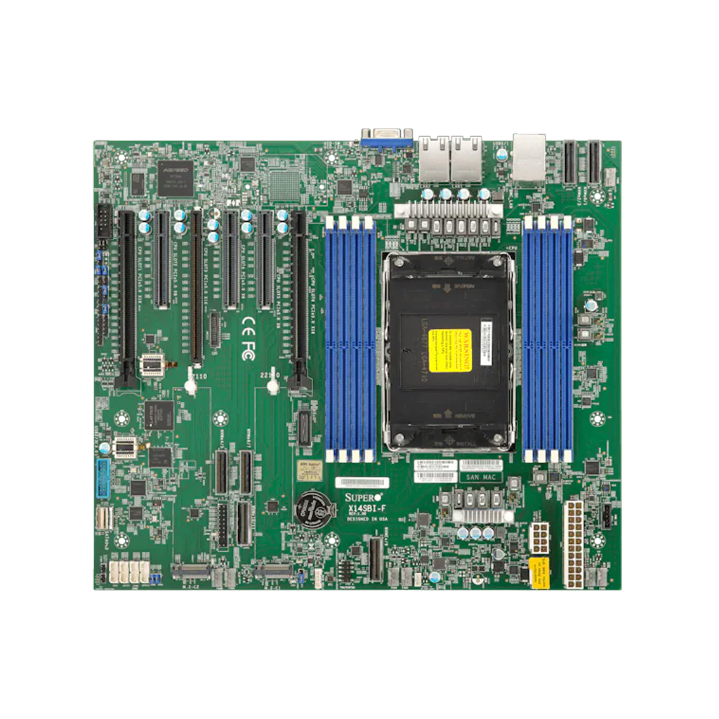 Supermicro Mainboard X14SBI-F ATX Sockel 4710 Single - Mainboard - ATX