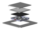 DIGITUS Professional DN-19-FAN-4-I-6-6 - Lüftervorrichtung für Rackdach
