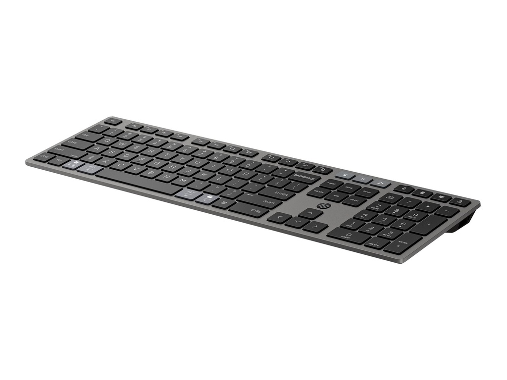 HP 720 - Tastatur - multi-device, rechargeable, powered by SuperCapacitor, 22 programmable keys