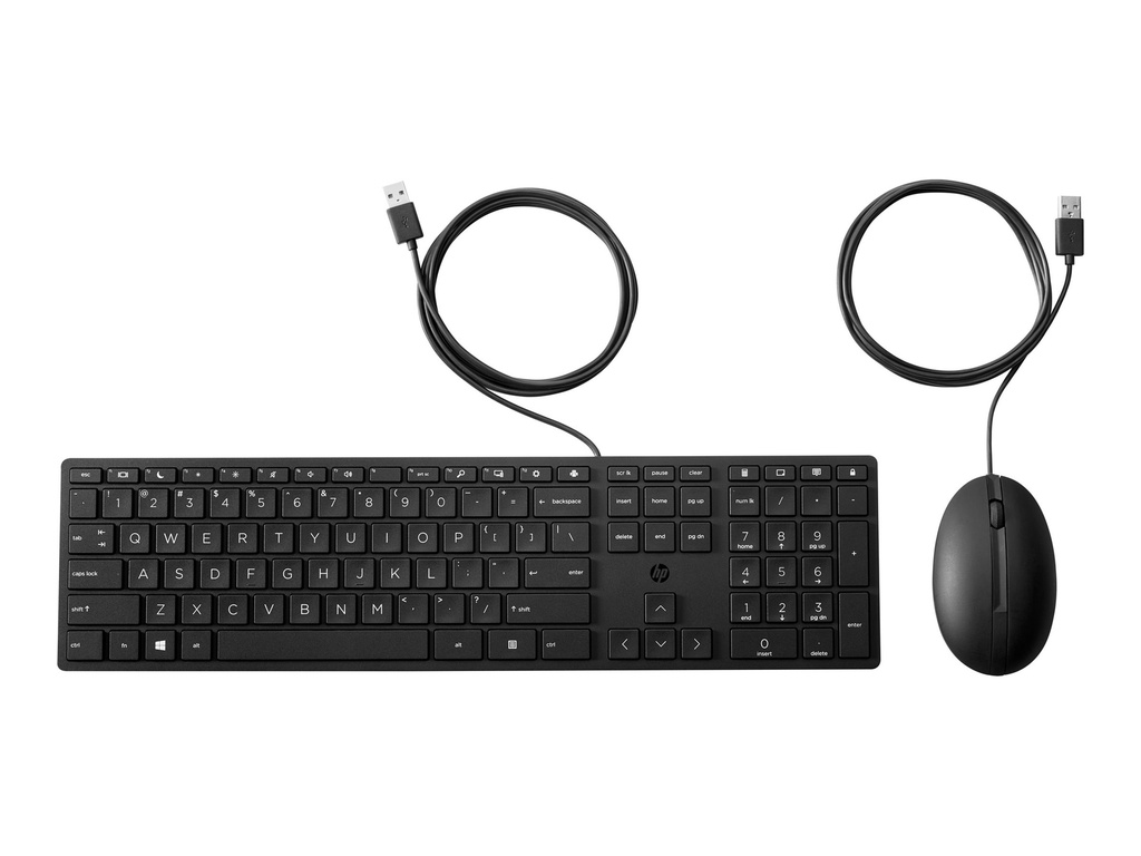 HP Desktop 320MK - Tastatur-und-Maus-Set - full size
