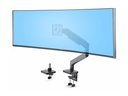 StarTech.com Monitor Desk Mount For 49" Ultrawide Curved Screen, Max 44lb - Befestigungskit (Federarm, Schwenkarm, Basis, VESA-Halterung, C-Klemme Montage 10-80 mm, Tüllenmontage 10 - 35 mm)