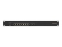 Rackmount.IT RM-SW-T8 - Montagesatz für Netzwerkgeräte - Rack montierbar - RAL 9005 - 1U - 48.3 cm (19")