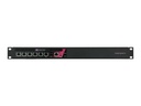 Rackmount.IT CP-RACK RM-CP-T4 - Montagesatz für Netzwerkgeräte - Rack montierbar - Jet Black, RAL 9005 - 1U - 48.3 cm (19")
