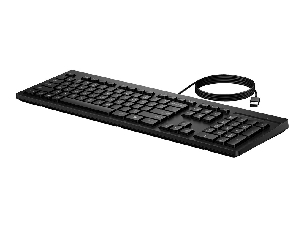 HP 125 - Tastatur - 100% - full size - USB - Französisch