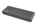 StarTech.com Thunderbolt 3 Dock, Dual Monitor 4K 60Hz TB3 Laptop Docking Station with DisplayPort, 85W Power Delivery, 3x USB 3.0, Gigabit Ethernet (GbE)