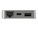 StarTech.com USB C Multiport Adapter mit HDMI und VGA - Mac / Windows / Chrome / Android - USB-C & A Ports - Mobiler USB-C Adapter (DKT31CHVL)