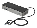 StarTech.com USB-C USB-A Dock - Hybrid Universal Triple Monitor Laptop Docking Station DP & HDMI 4K 60 Hz