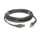 Zebra Datenkabel - USB (M) gerade - 4.57 m