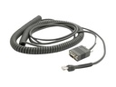 Zebra Kabel seriell - DB-9, power DC jack zu RJ-45 (10-polig)