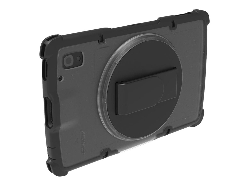 Zebra Hintere Abdeckung für Tablet - widerstandsfähig - with adjustable rotating hand strap - Polycarbonat - 8" - für Zebra ET40 (8 Zoll)