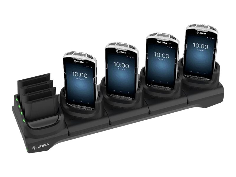 Zebra 5Slot Charge Only Cradle w/Spare Battery Charger