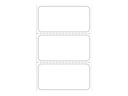 Zebra Z-Perform 1000D - Papier - permanenter Klebstoff - unbeschichtet - 25.4 x 50.8 mm 2580 Etikett(en) (1 Rolle(n)