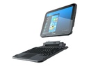 Zebra 2-in-1 - Tastatur - mit Touchpad, ausziehbarer integrierter Griff