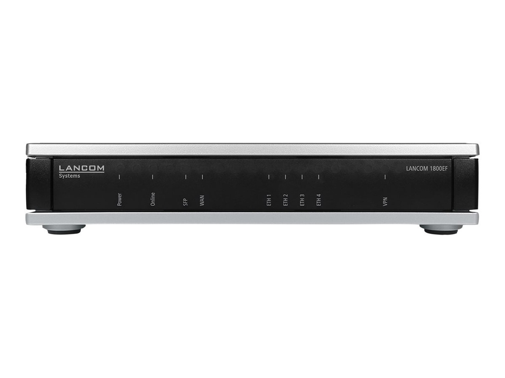 Lancom 1800EF - Router 4-Port-Switch - 1GbE - für LANCOM SFP-AON-1