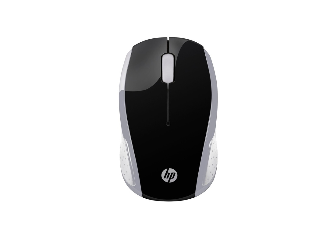HP 200 - Maus - rechts- und linkshändig - optisch - kabellos - 2.4 GHz - kabelloser Empfänger (USB)