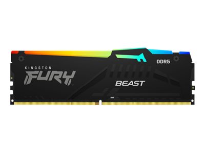 [KF560C40BBAK4-64] Kingston FURY Beast RGB - DDR5 - Kit - 64 GB: 4 x 16 GB