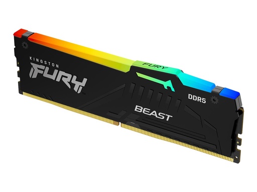 [KF556C40BBAK4-128] Kingston FURY Beast RGB - DDR5 - Kit - 128 GB: 4 x 32 GB