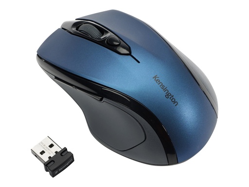 [K72421WW] Kensington Pro Fit Mid-Size - Maus - Für Rechtshänder - optisch - kabellos - 2.4 GHz - kabelloser Empfänger (USB)