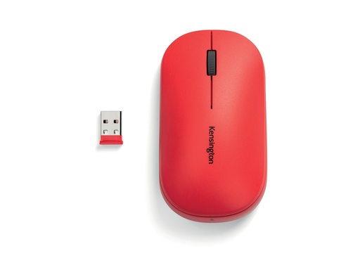 [K75352WW] Kensington SureTrack - Maus - optisch - 4 Tasten - kabellos - 2.4 GHz, Bluetooth 5.0 LE, Bluetooth 3.0 - kabelloser Empfänger (USB)