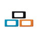 [SNA-XSR1-3P] Kingston XS - SSD-Hülle - Schwarz, Hellblau, orange (Packung mit 3)