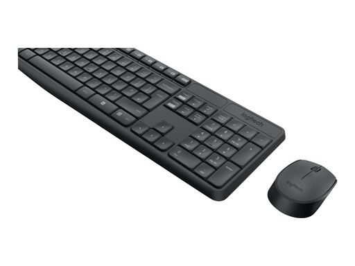 [920-007907] Logitech MK235 - Tastatur-und-Maus-Set - kabellos