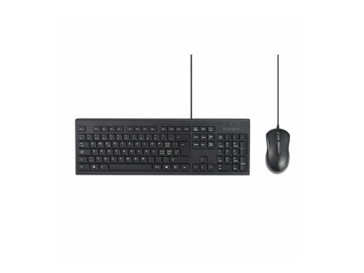 [K75452CH] Kensington KM100 EQ - Tastatur-und-Maus-Set - USB