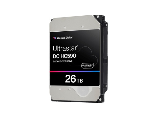 [0F65672] WD Ultrastar DC HC590 0F65672 - Festplatte - Datencenter - verschlüsselt - 26 TB - intern - 3.5" (8.9 cm)