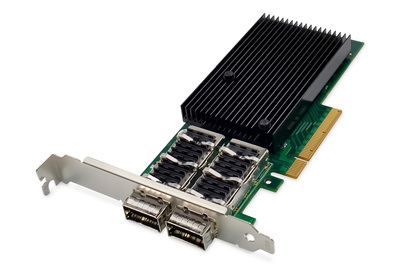 [DN-10190] DIGITUS 2 Port 40 Gigabit Ethernet Netzwerkkarte, QSFP+, PCI Express, Mellanox Chipsatz