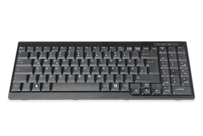 [DS-72000GE] DIGITUS Tastatur passend für DIGITUS TFT-Konsolen, deutsches Layout