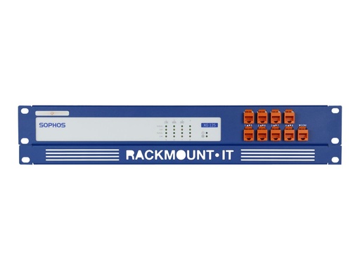 [RM-SR-T2] Rackmount.IT RM-SR-T2 - Montagesatz für Netzwerkgeräte - Rack montierbar - RAL 5010, Enzianblau - 1.3U - 48.3 cm (19")