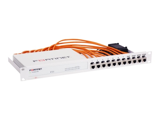 [RM-FR-T10I] Rackmount.IT RM-FR-T10I - Rackmontagesatz - RJ-45 X 11 - RAL 9003, Signal White - 1U - 48.3 cm (19")