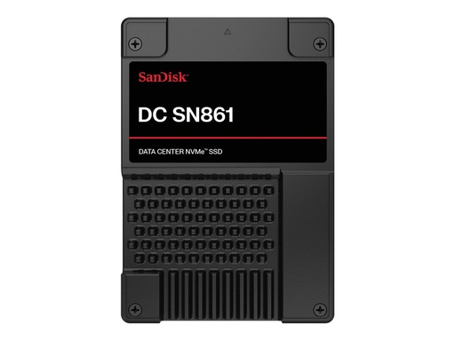 [0TS2521] WD SanDisk SN861 - SSD - Datencenter - 7.68 TB - intern - 2.5" (6.4 cm)