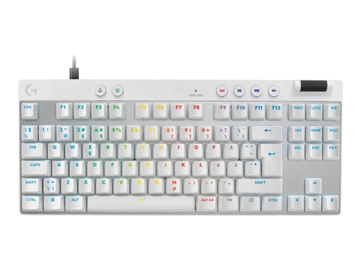 [920-013287] Logitech G PRO X RAPID - Tastatur - TKL - Hintergrundbeleuchtung - USB - QWERTY - Nordisch (Dänisch/Finnisch/Norwegisch/Schwedisch)