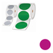 [LTZ1L050FPEL] Brother Rolls of pre-cut stickers Purple 50mm