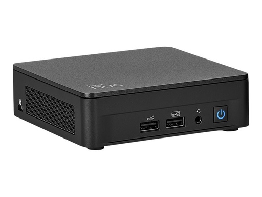 [RNUC13L5KV70000] Intel Next Unit of Computing 13 Pro Kit - NUC13L5KV7 - Barebone - Slim Chassis - 1 x Core i7 1370PE / 1.9 GHz - vPro Enterprise - RAM 0 GB - Intel Iris Xe Graphics - 1GbE, 2.5GbE, Wi-Fi 6E, Bluetooth 5.3 - WLAN: 802.11a/b/g/n/ac/ax (Wi-Fi 6E)
