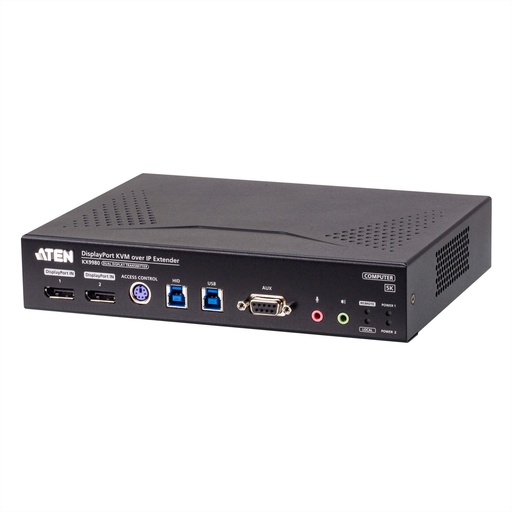 [KX9980T-AX-G] ATEN 5K DisplayPort Dual Display KVM over IP Transmitter