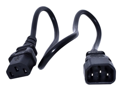 [CS-RAC-IEC-CRD] Zebra Stromkabel - power IEC 60320 C13 zu IEC 60320 C14