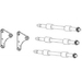 [P1015409] Zebra Kit Vorschubwalzen (Packung mit 3)