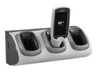 [CRD-MC18-3SLOTH-01] Zebra 3-Slot High Density Non-Locking Cradle