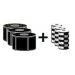 [ZIPSHIPKIT1] Zebra ZipShip 5319 Wax - Schwarz - 110 mm x 74 m