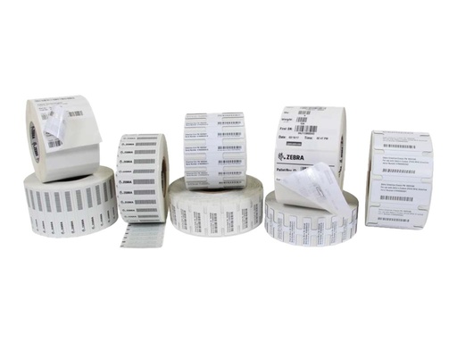 [10038478] Zebra Z-Ultimate 4000T - Polyester - permanenter Acrylklebstoff - EOS-200 76.2 x 13.9 mm 3000 Etikett(en) (2 Rolle(n)
