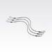 [KT-122621-50R] Zebra Motorola - Befestigungsband für Stift (Packung mit 50)